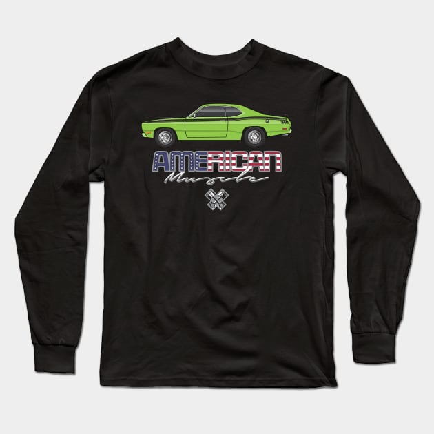 American Muscle Long Sleeve T-Shirt by JRCustoms44